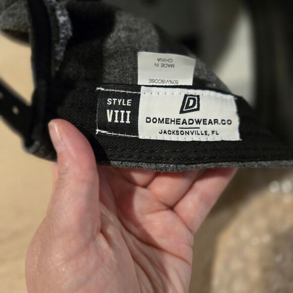 Lynyrd Skynryd wool blend snap back hat grey - Picture 6 of 7